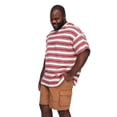thumbnail image 2 of T-shirt ample à rayures George Plus pour hommes, 2 of 6