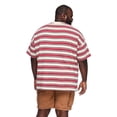 thumbnail image 3 of T-shirt ample à rayures George Plus pour hommes, 3 of 6
