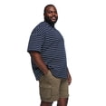 thumbnail image 2 of T-shirt ample à rayures George Plus pour hommes, 2 of 6