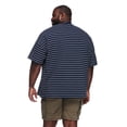 thumbnail image 3 of T-shirt ample à rayures George Plus pour hommes, 3 of 6