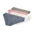 thumbnail image 2 of George Plus George Women's Hi-Cut Briefs, 4-Pack, 2 of 2