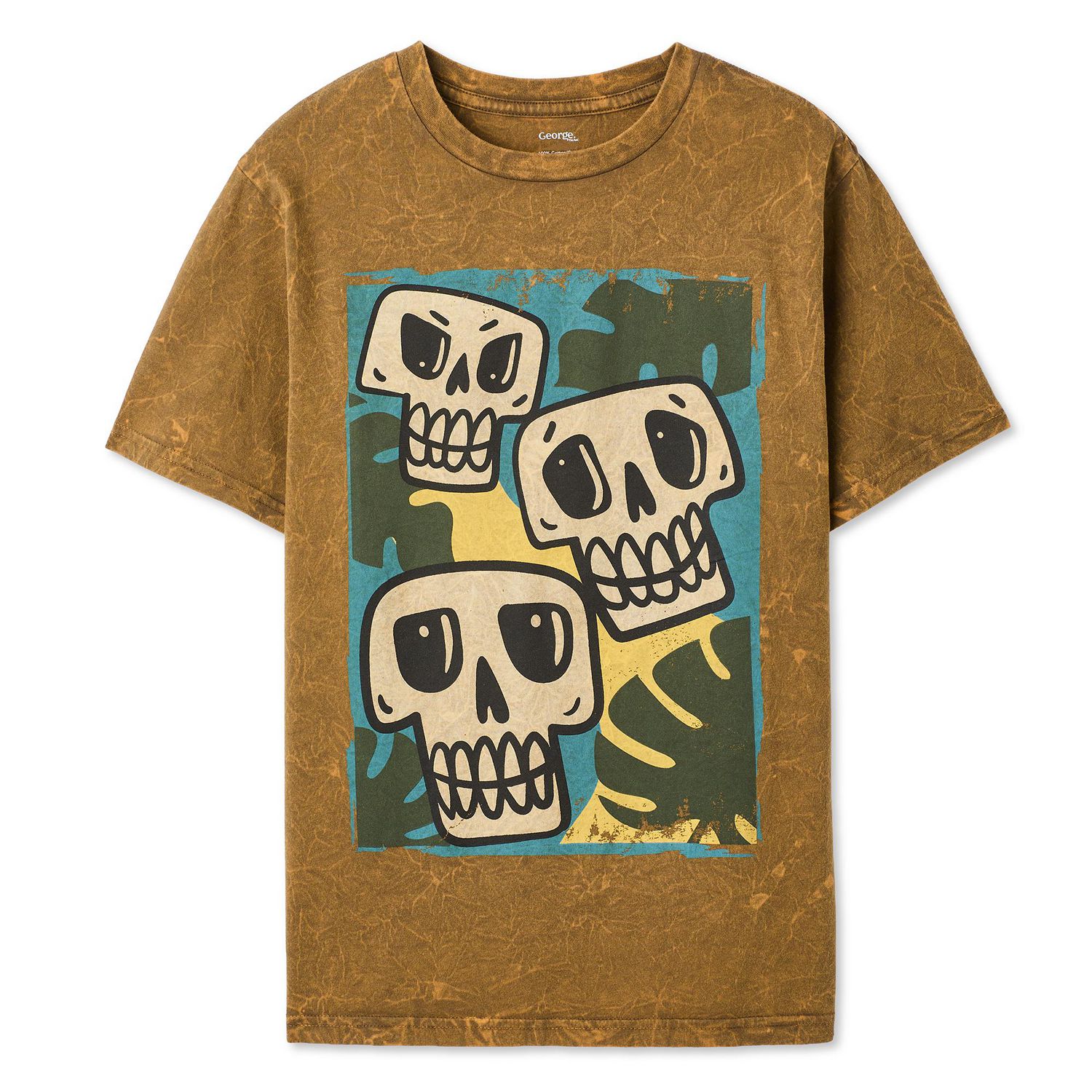 T-shirt à effet marbré George pour garçons