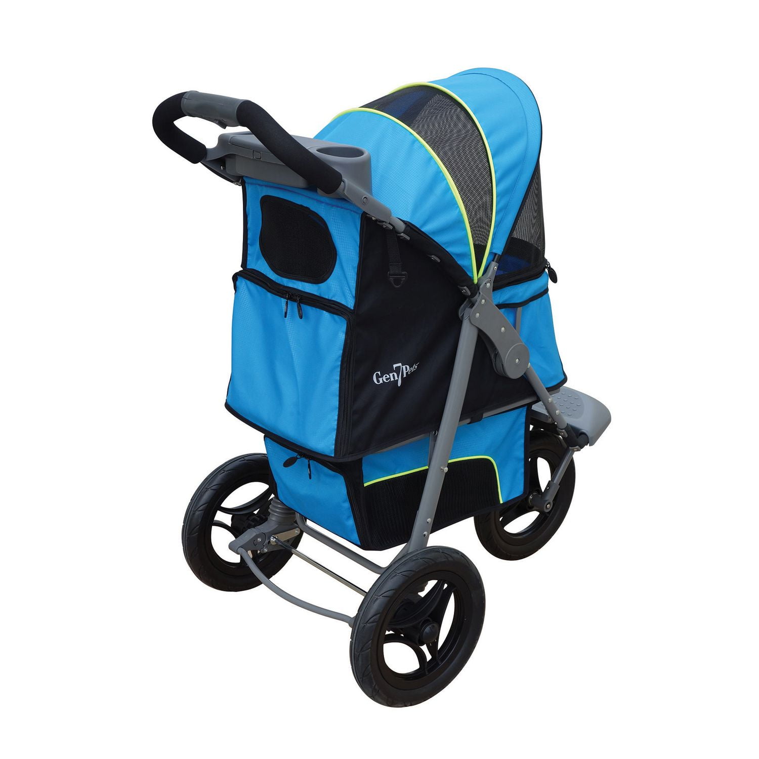 Gen7Pets G7 Jogger Pet Stroller Dog Stroller Cat Stroller Trailblazer Blue