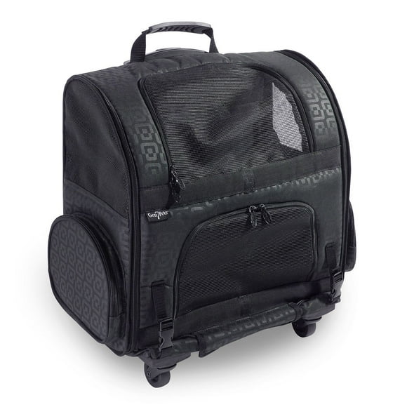 Sac de transport à roulettes pour animal domestique RC1000 Roller-Carrier de Gen7Pets - Noir