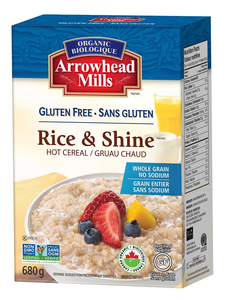 Arrowhead Mills Rice & Shine Hot Cereal Walmart Canada