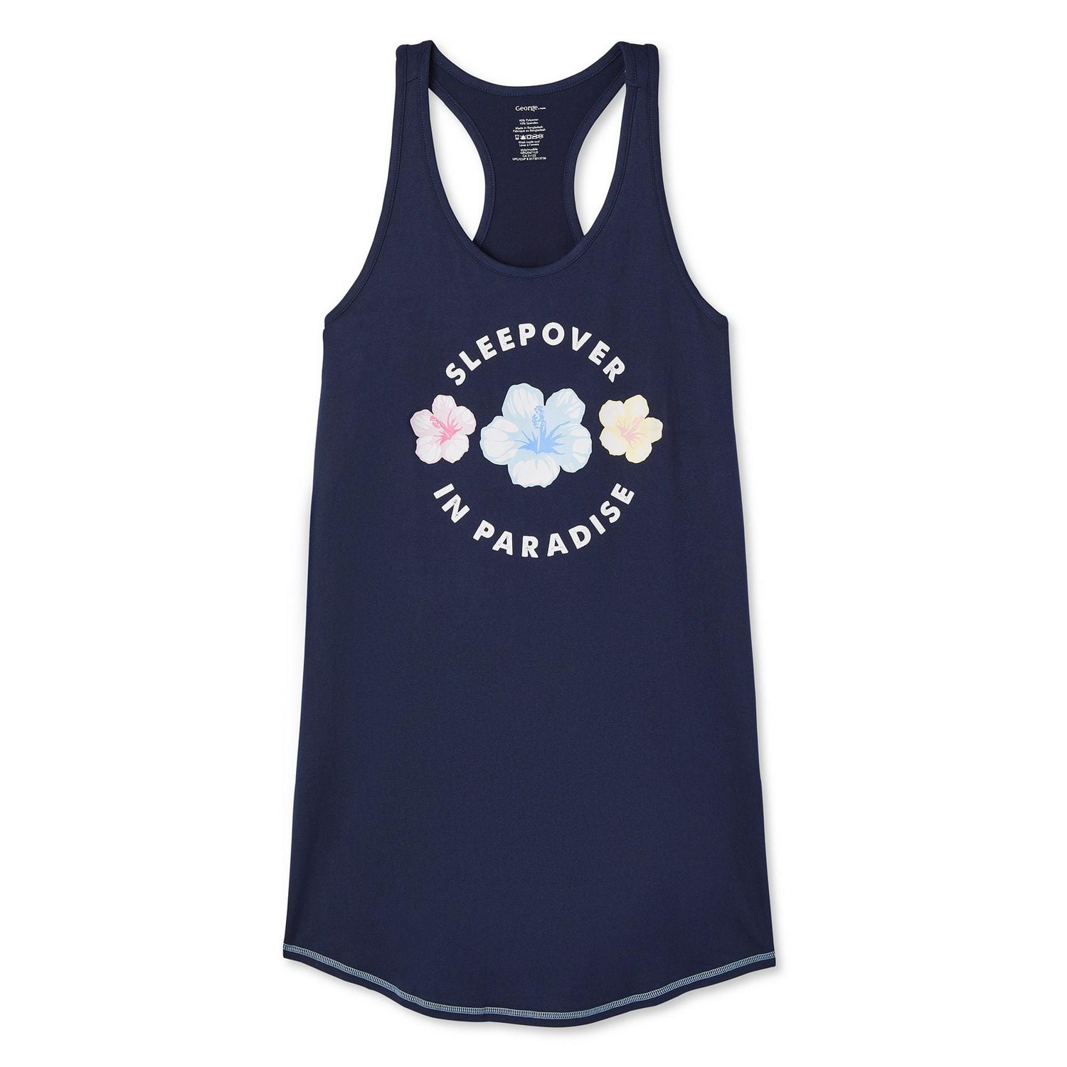 Chemise de nuit avec dos nageur George pour femmes