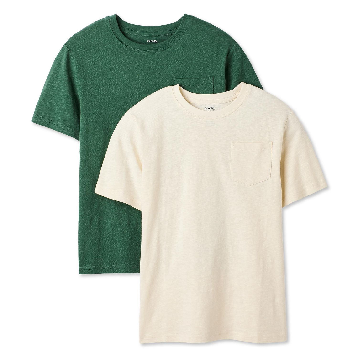 George Boys' Pocket T-Shirt 2-Pack