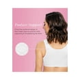 thumbnail image 4 of Exquisite Form #9600531 FULLY Cotton Soft Cup Full-Coverage Posture Bra, Lace, Front Closure, Wire-Free, 4 of 8