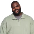 thumbnail image 4 of George Big Men's Quarter Zip Sweatshirt, 4 of 6