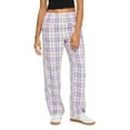 thumbnail image 1 of No Boundaries Women's Flannel Pajama Pant, 1 of 6
