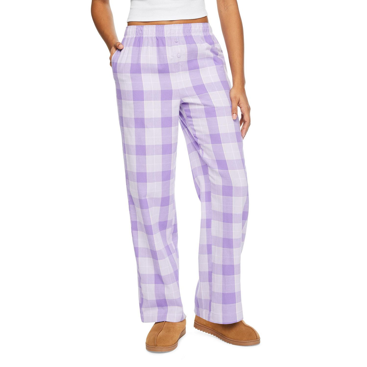 Pantalon de pyjama en flanelle No Boundaries pour femmes