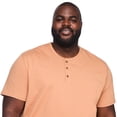 thumbnail image 4 of T-shirt henley délavé George Plus pour hommes, 4 of 6