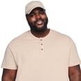 thumbnail image 4 of T-shirt henley délavé George Plus pour hommes, 4 of 6