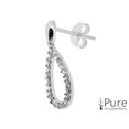 thumbnail image 2 of CZ Drop Earrings, 2 of 5