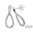 thumbnail image 3 of CZ Drop Earrings, 3 of 5