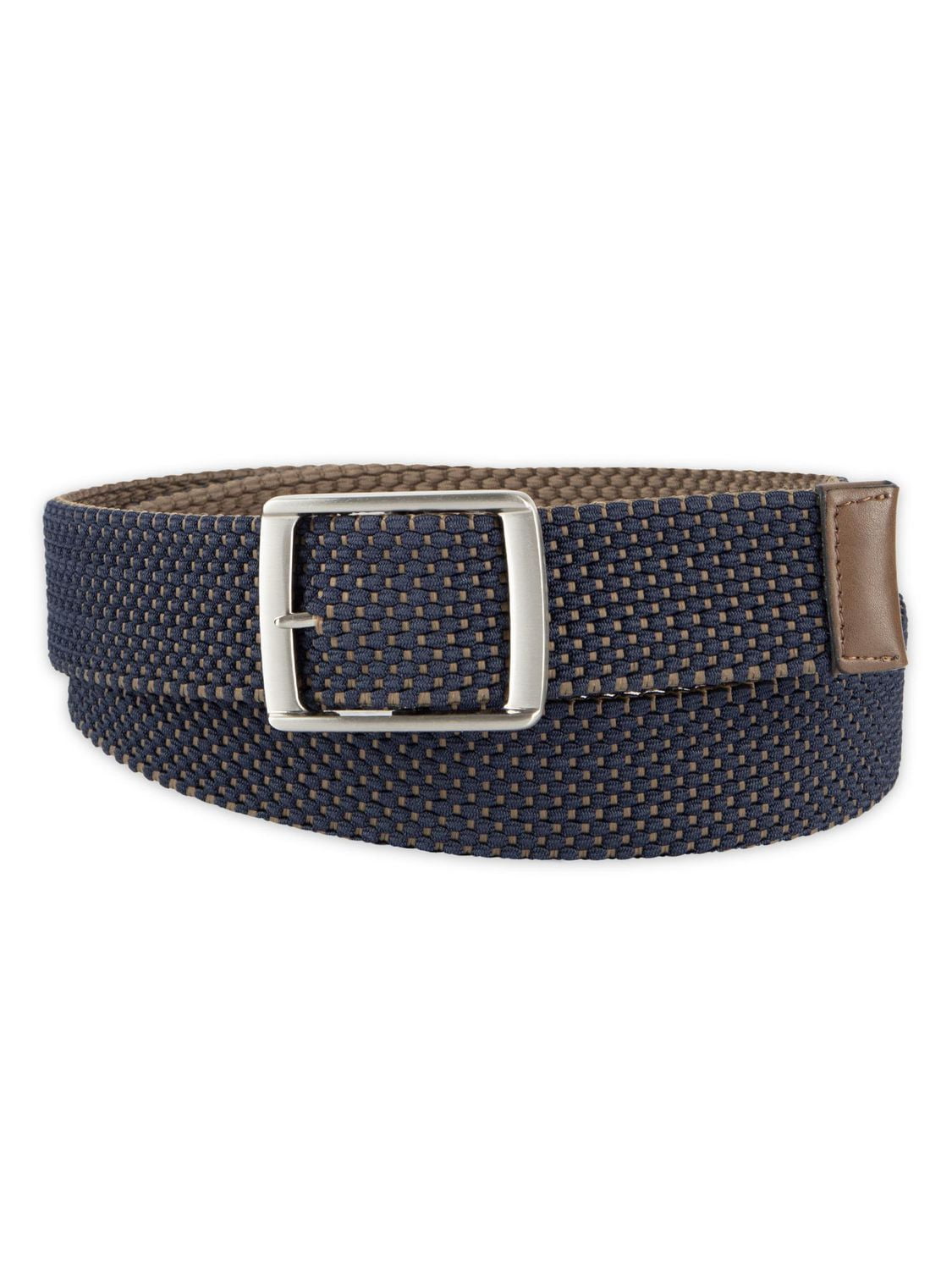 Ceinture réversible tressée en tissu extensible pour hommes de 35 mm Work to Weekend Haggar