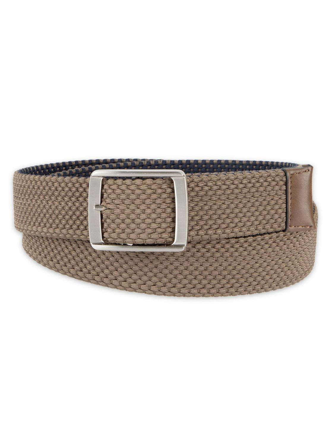 Ceinture réversible tressée en tissu extensible pour hommes de 35 mm Work to Weekend Haggar