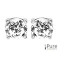 thumbnail image 4 of CZ Stud Earrings - 5mm, 4 of 5