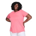 thumbnail image 1 of Lane Bryant Women's Plus Crew-Neck T-Shirt, 1 of 5