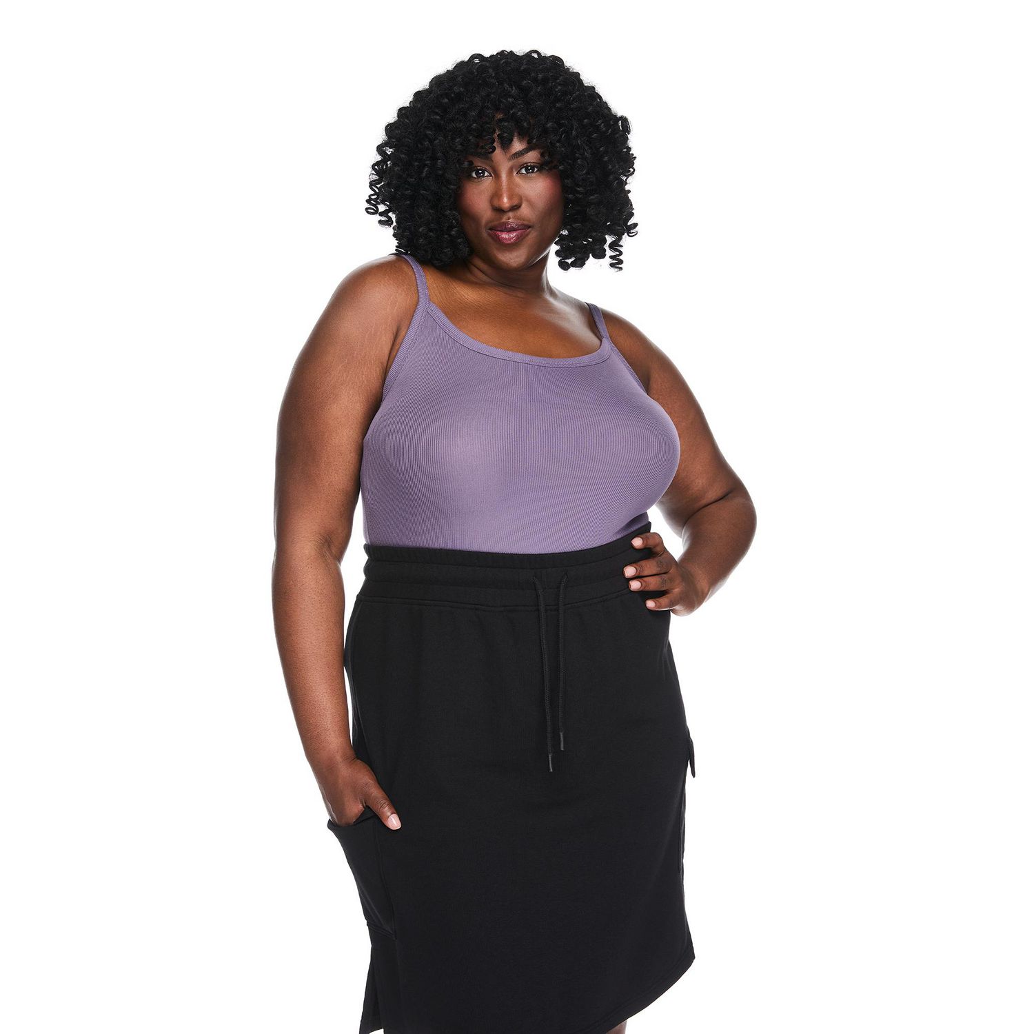 Camisole côtelée Lane Bryant Plus pour femmes