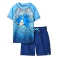 thumbnail image 1 of Sonic The Hedgehog Boys' Two Piece Rashguard Set, 1 of 1