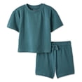 thumbnail image 1 of Ensemble 2 pièces t-shirt et short George pour bébés garçons, 1 of 2