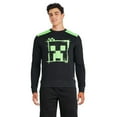 thumbnail image 1 of Minecraft Men's Crew Neckline Sweatshirt, 1 of 6