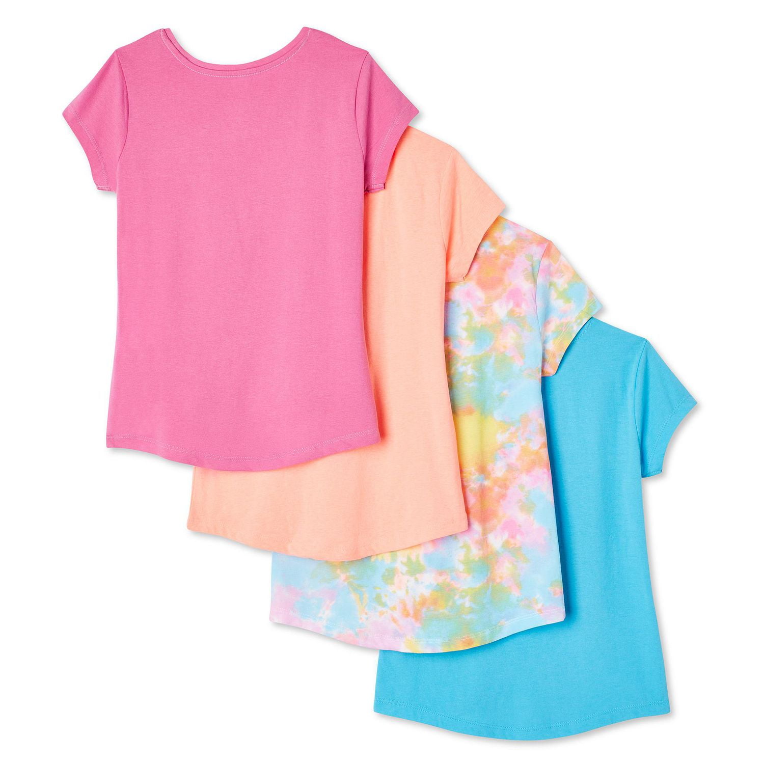 George Girls' Short Sleeve Tee 4-Pack