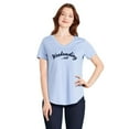 thumbnail image 1 of George Women's V-Neckline Pajama Tee, 1 of 6