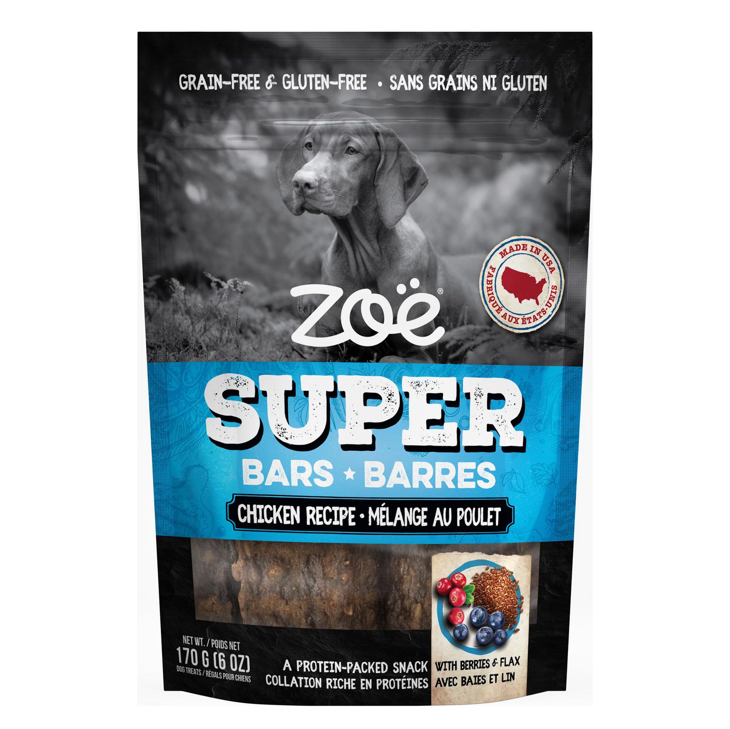 Zoë Super Bars - Chicken Recipe, 170 g (6 oz)
