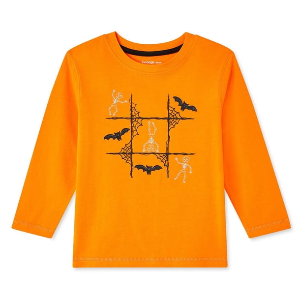 Little King NCAA Youth Boys Long Sleeve T-Shirt - Arch Stripes Logo, Team Colors, Sizes YS-YXL