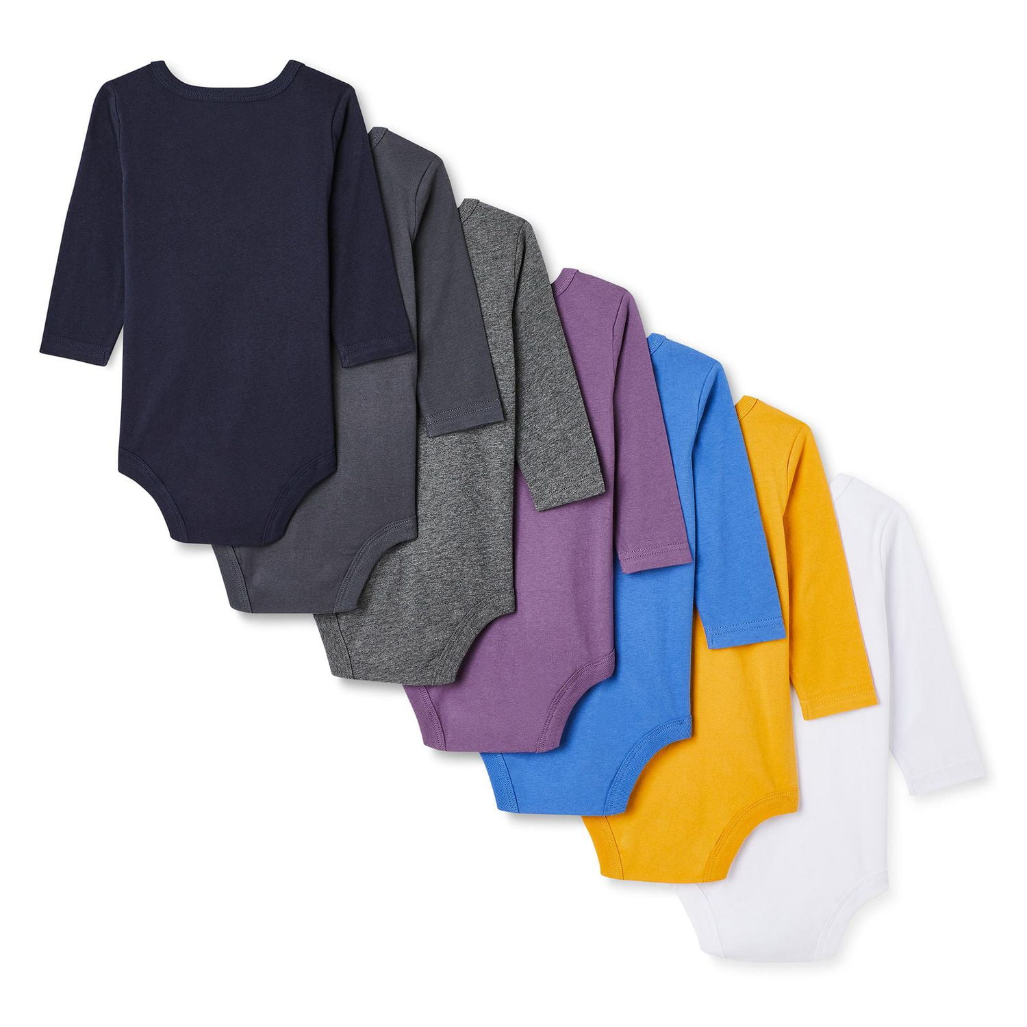 Lot de 7 cache-couches George collection non genrée pour nourrissons