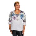 thumbnail image 1 of Penmans Plus Women's 3/4 Sleeve Top, 1 of 6