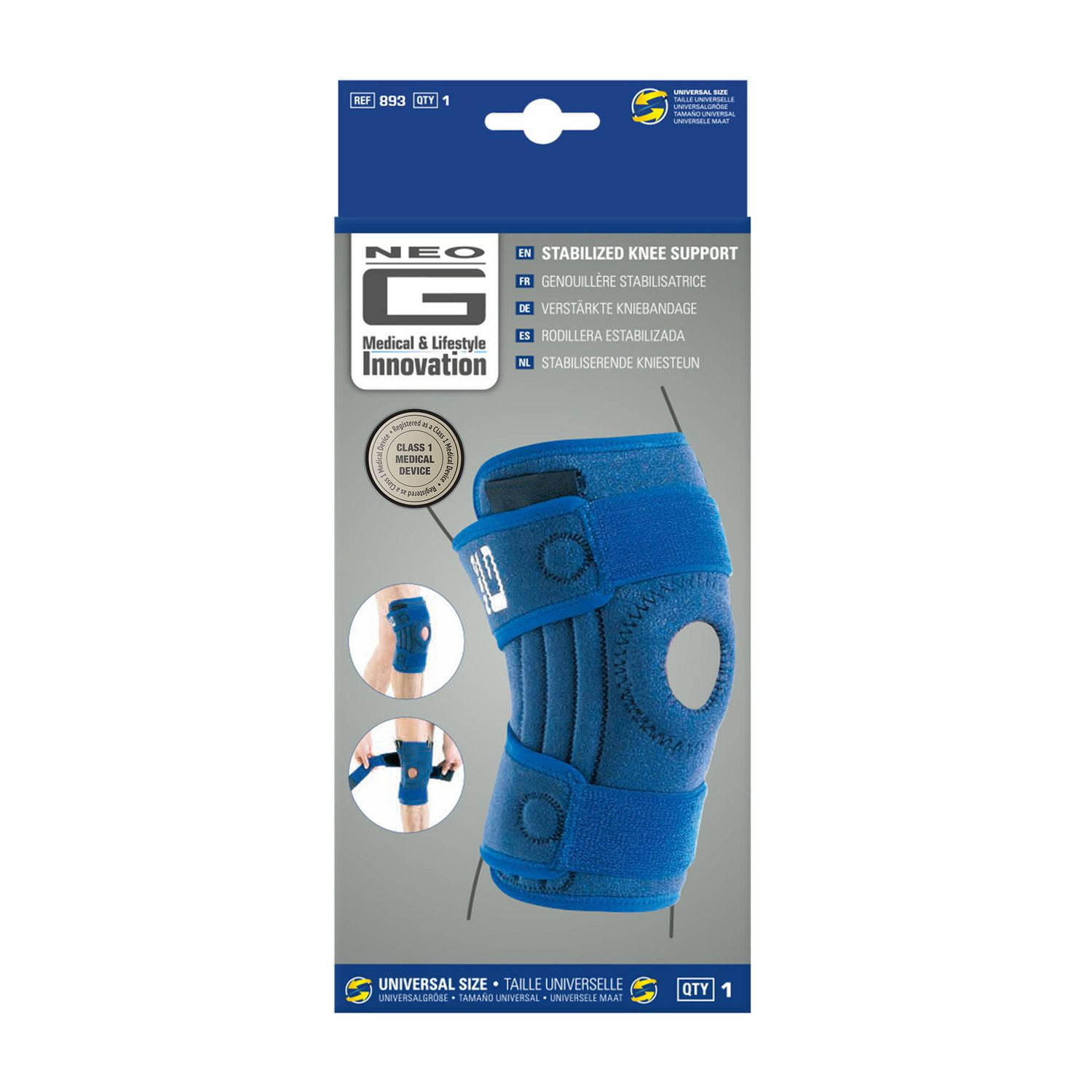 Neo G Stabilized Open Knee Support One Size Walmart Canada