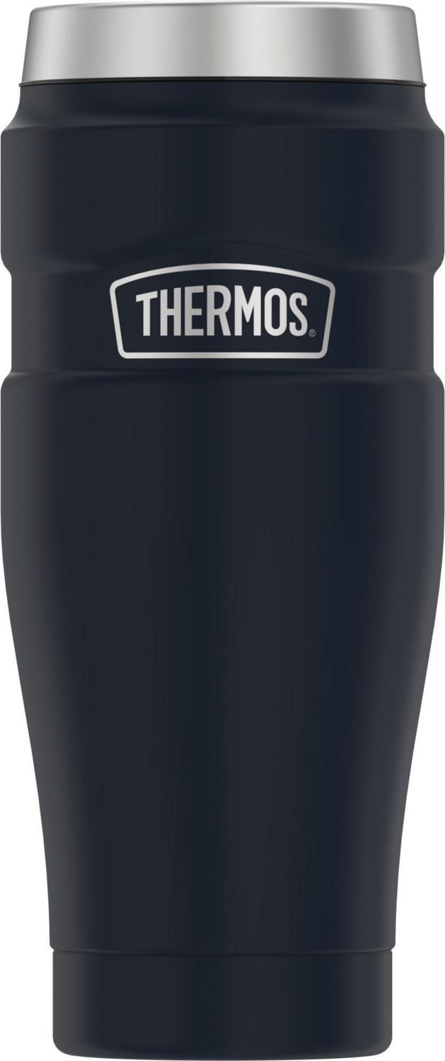 Thermos Brand Stainless King 16 Oz Travel Tumbler, Navy Blue | Walmart ...