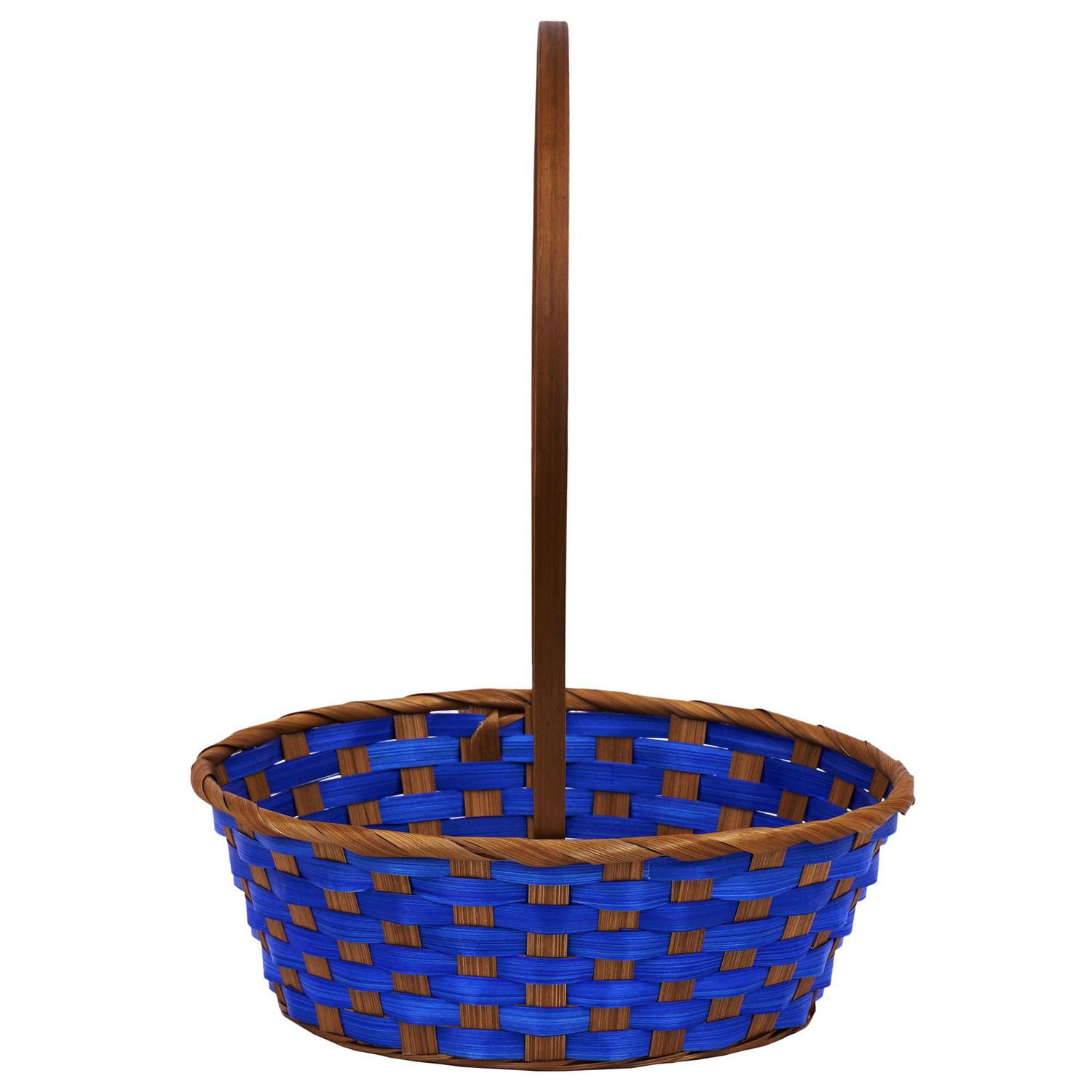 Large Round Blue Bamboo Basket Walmart Canada