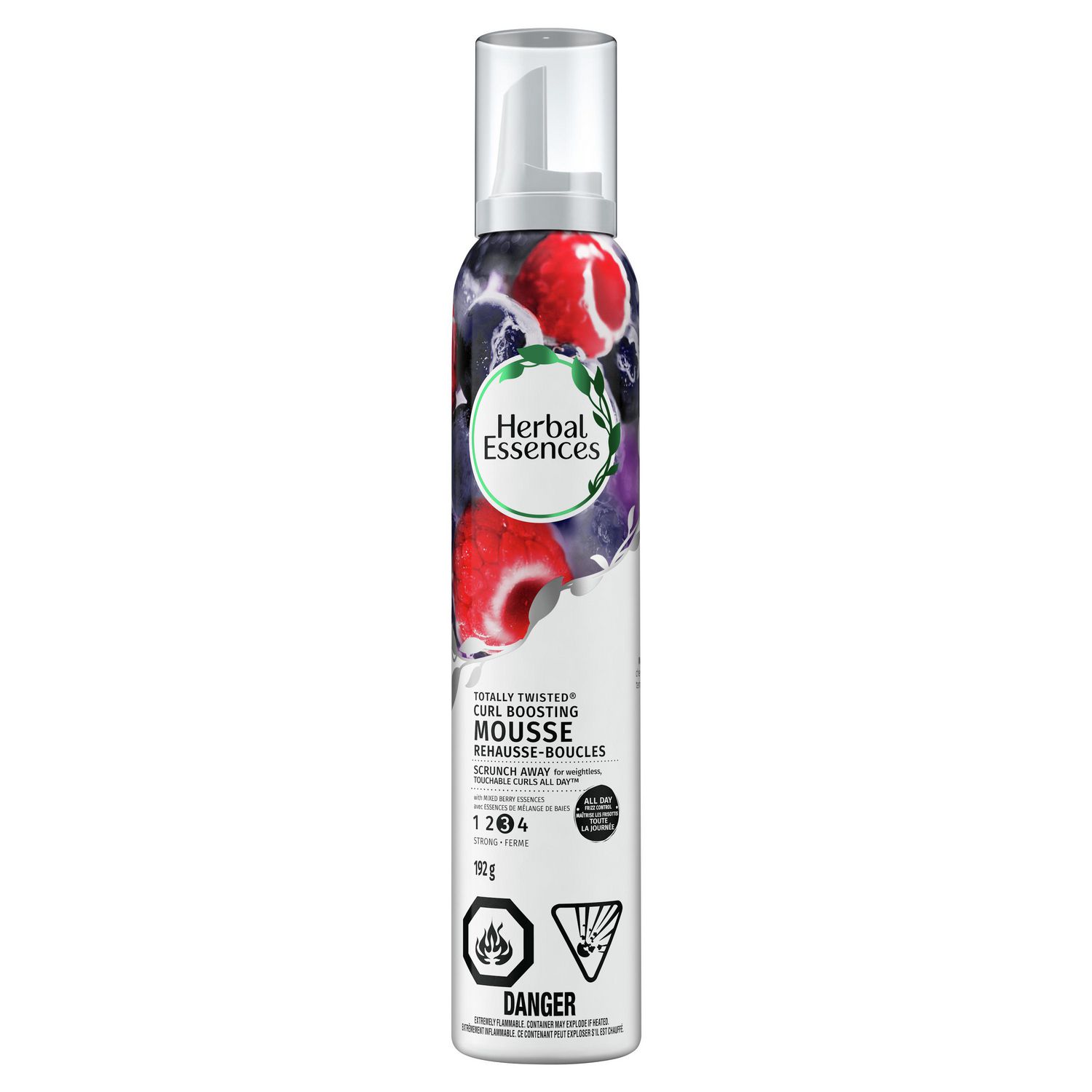 Herbal Essences Totally Twisted Curl Boosting Hair Mousse with Mixed