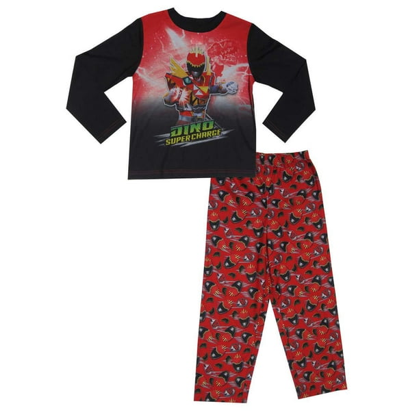 Ens. pyjama de nuit deux pièces Power Rangers de Saban pour garçons