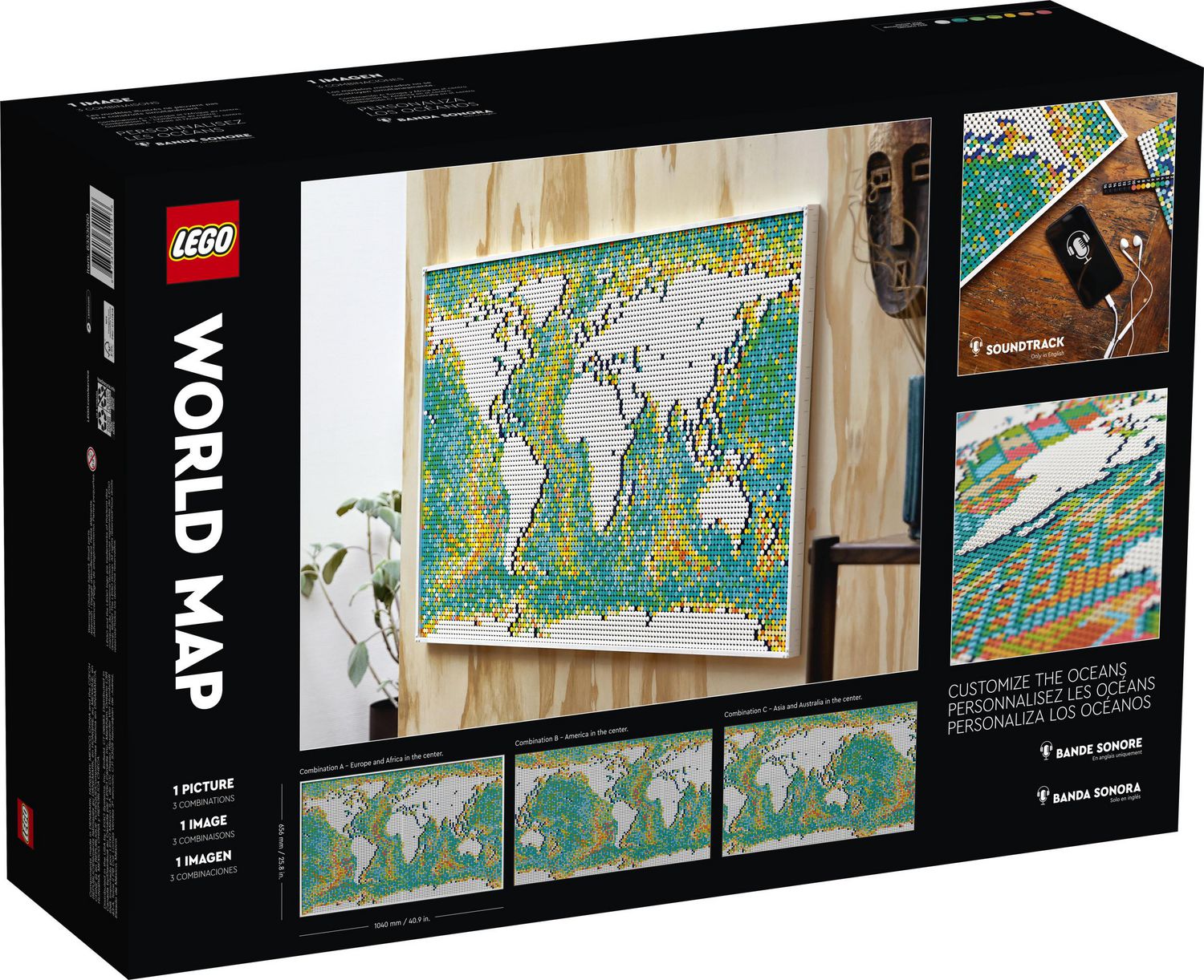 LEGO Art World Map 31203 Toy Building Kit (11,695 Pieces) - Walmart.ca