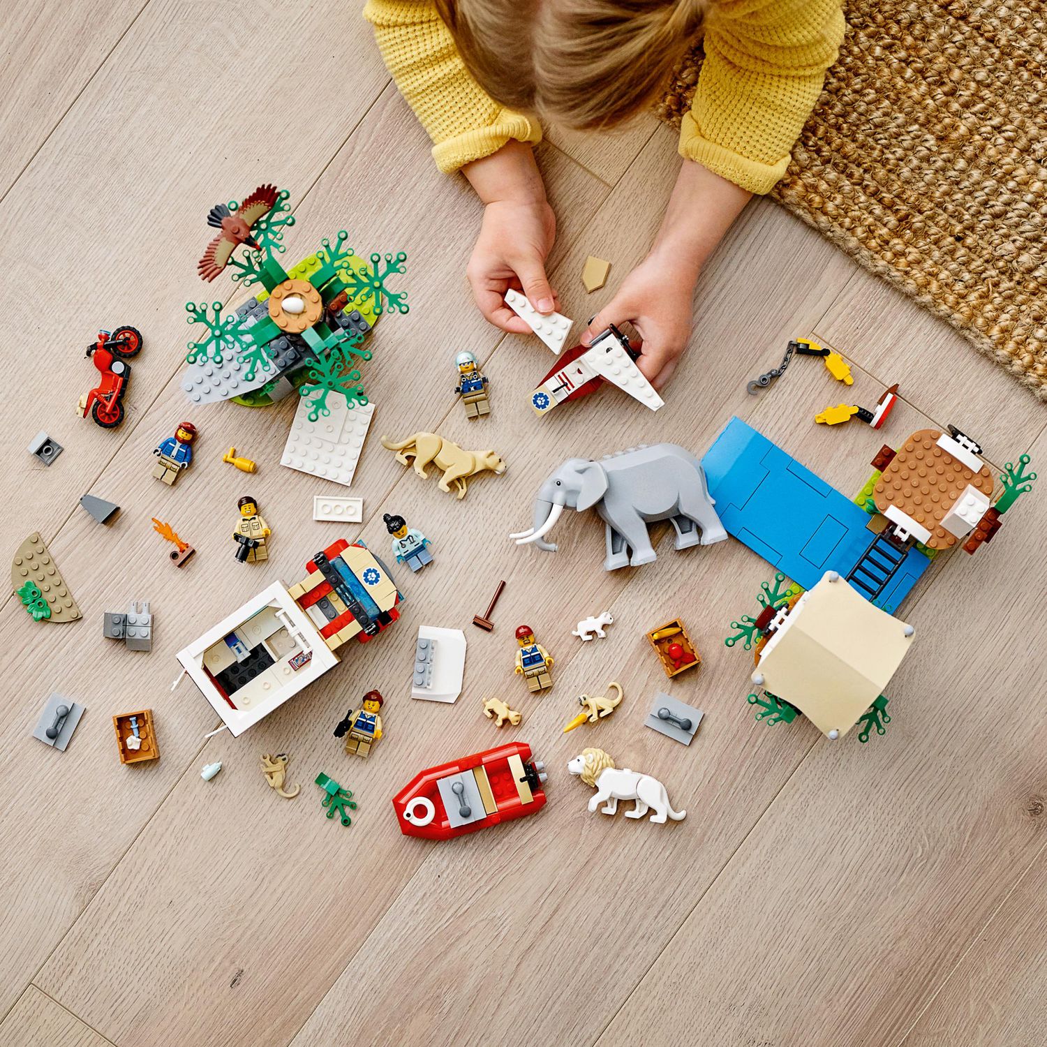 LEGO City Wildlife Rescue Camp 60307 Toy Building Kit (503 Pieces