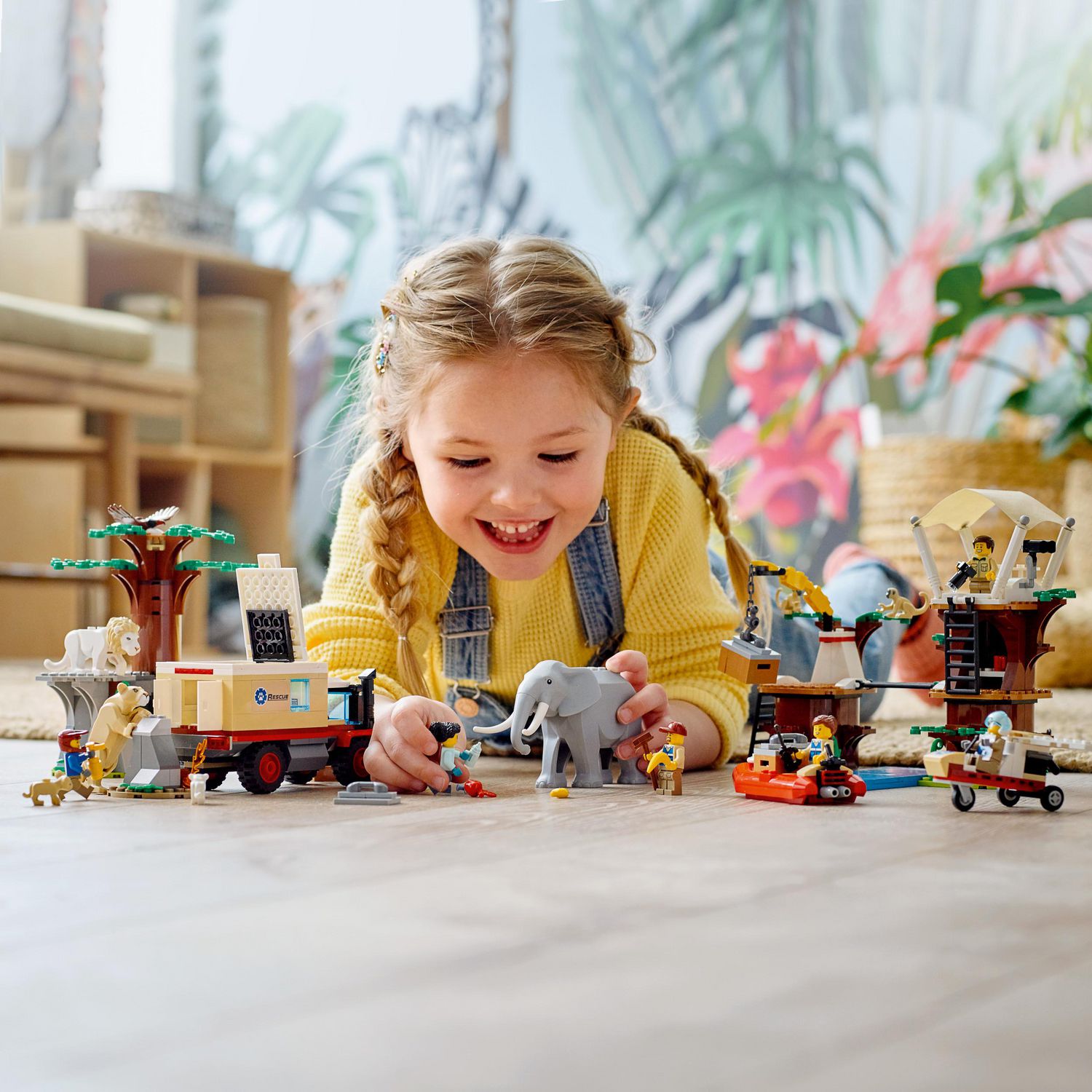 LEGO City Wildlife Rescue Camp 60307 Toy Building Kit (503 Pieces