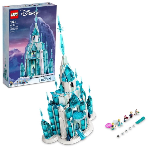 LEGO Disney The Ice Castle 43197 Toy Building Kit (1,709 Pieces)