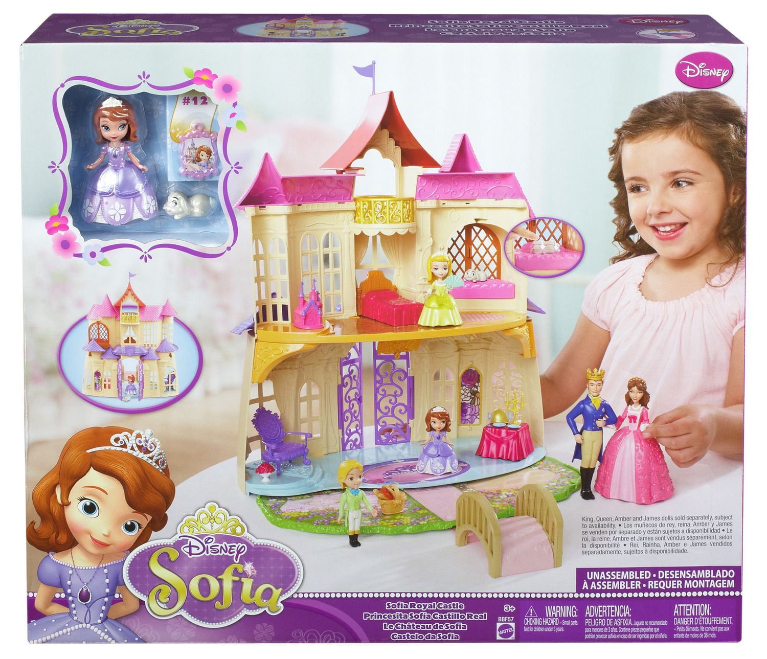 Disney Sofia the First Castle walmart Exclusive Walmart