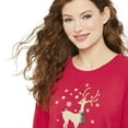 thumbnail image 4 of George Women's Holiday Printed Tee, 4 of 6