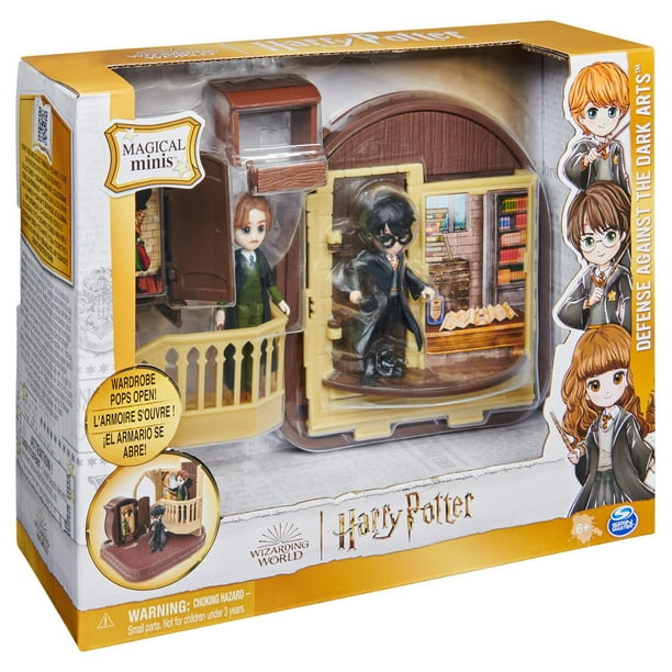 Wizarding World Harry Potter, Magical Minis, Coffret de figurines Ron  Weasley et Parvati Patil avec 2 accessoires, jouets pour enfants à partir  de 6 ans Magical Minis 