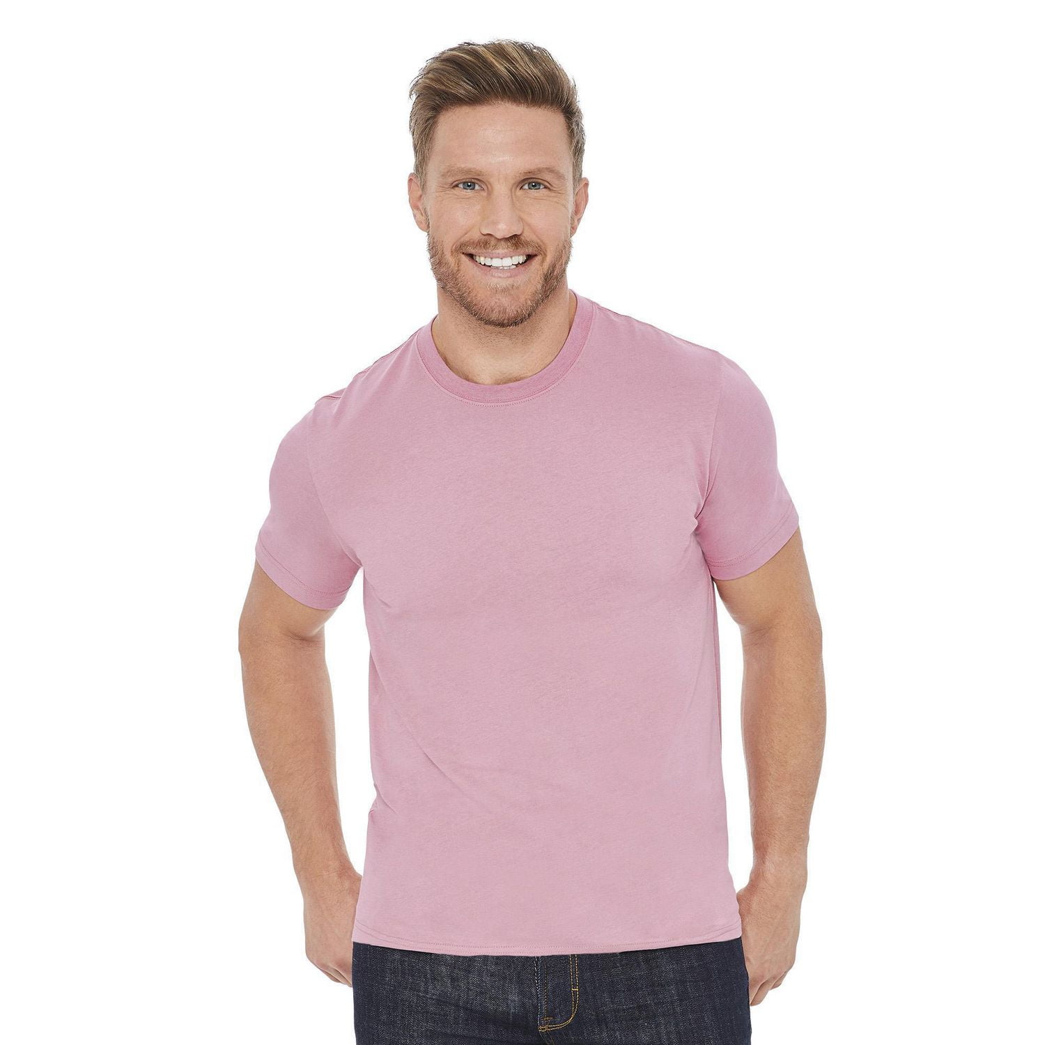 Men's Basic Crew Neck Tee Walmart Canada