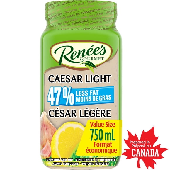 Vinaigrette César légère Renée’s, 750 mL Vinaigrette César