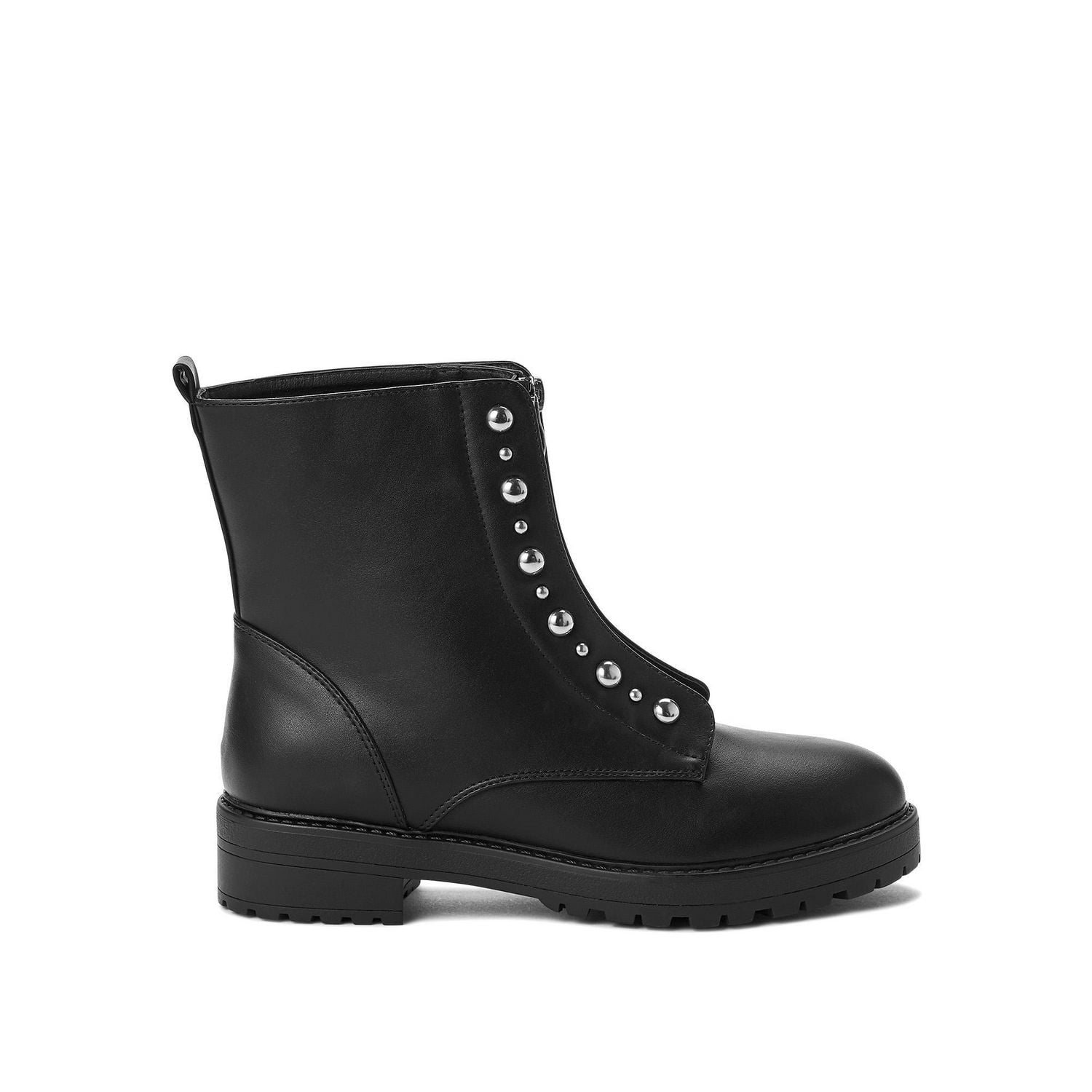 George Women's Zip-Up Combat Boot | Walmart Canada