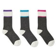 thumbnail image 1 of Ladies Workload 3-Pack Crew Work Sock, 1 of 1