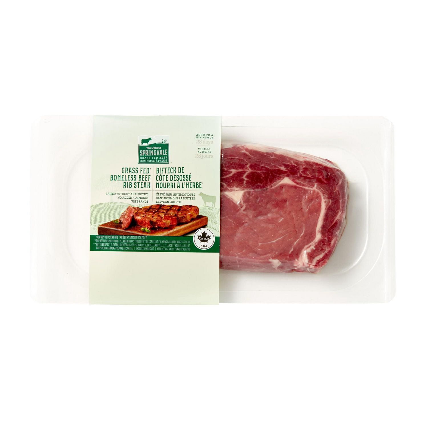 Springvale Boneless Beef Rib Steak